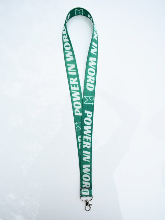 Power In Word Lanyard